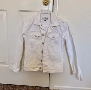 Lucky Brand White Denim Jacket thumbnail 1