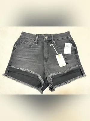 Good American Good Curve Jean Shorts Size 6/28 thumbnail 6