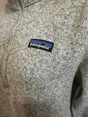 Patagonia Gray 1/4 Zip Better Sweater Pullover thumbnail 4