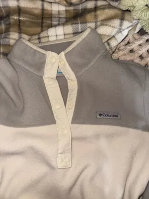 Columbia Button-Up Half Fleece Grey  thumbnail 2