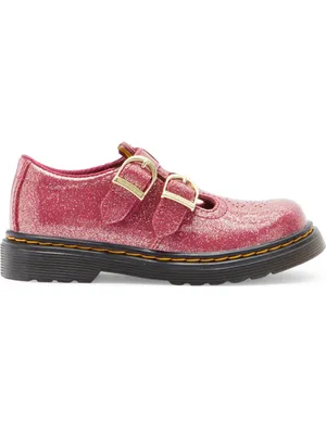NEW Dr. Martens 8065 Big Kids Sz 6 Ladies Sz 7 Fuchsia/Silver/Gold Glitter Shoes thumbnail 5