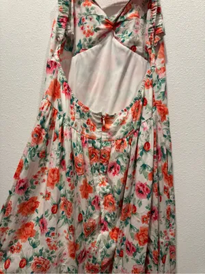Altar’d State Kismet Floral Maxi Dress L NWOT Cottagecore thumbnail 9