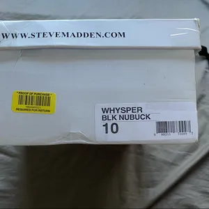 Black Steve Madden Whysper Heeled Ankle Booties thumbnail 8