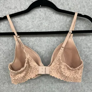 Aerie Real Sunnie Full Coverage Bra 32D Brown Underwire Back Closure thumbnail 5