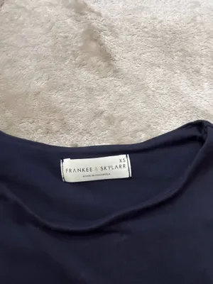 Navy Blue Top Size XS thumbnail 2