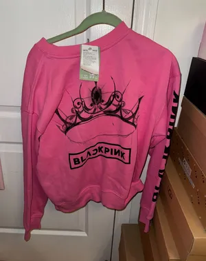 Black Pink crewneck size small NWT thumbnail 1