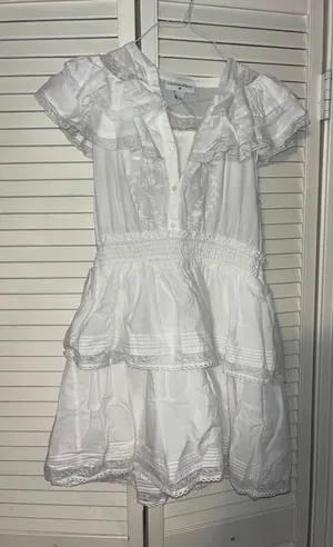 Loveshack Liv Cotton Ruffled Dress thumbnail 2