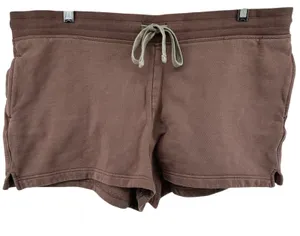 Girlfriend Collective 50/50 Sweat Short 2" Organic Cotton Mid Pockets Taro Large thumbnail 2