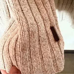 Lauren Ralph Lauren lace up knit sweater brown L thumbnail 4