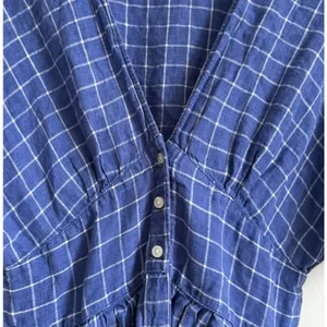 Trovata Birds of Paradise Linen Dress Size 4 Or Small Women’s Midi Beach Summer thumbnail 5