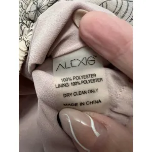 ALEXIS Adona Floral Off Shoulder Crop Top Size‎ Small Misty Rose Msrp $330 thumbnail 11