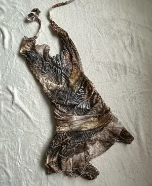 Outcast Clothing ANNIKA MINI DRESS DUNE thumbnail 6