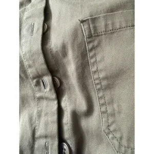 Aerie Womens XL Utility Jumpsuit‎ Olive Green Button Front Cotton Twill Jogger thumbnail 7