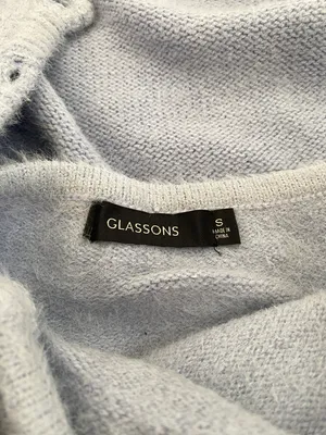 Glassons Blue Fuzzy Sweater Set thumbnail 2