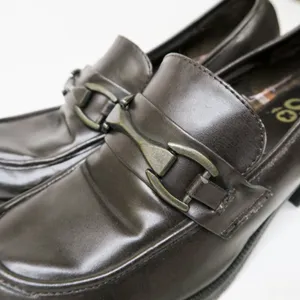 Vintage 90s So Suzzie Brown Heeled Loafers thumbnail 7