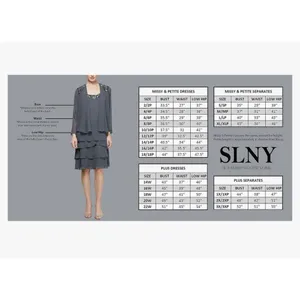 NEW SLNY Embellished Halter Neck Keyhole Short Sheath Dress 18 thumbnail 3