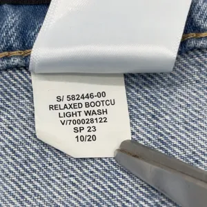 Banana Republic High-Rise Relaxed Bootcut Jeans Womens 33 Long Minimal Preppy‎ thumbnail 11