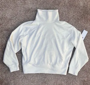 Alo Yoga Polar Fleece Hazy Pullover - Ivory thumbnail 1