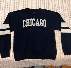 Chicago Comfy Crewneck Sweatshirt Black Size XL thumbnail 6