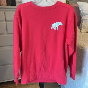Comfort Colors University of Alabama Tusk Wear Red Elephant Sweatshirt thumbnail 5