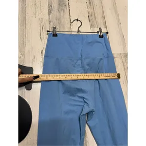 Blue work out leggings Blue thumbnail 10