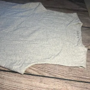 Abercrombie & Fitch‎ Soft A & F Collection Gray Bodysuit Tank Womens XXL Casual thumbnail 3