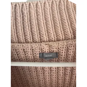 Aerie Size Medium Light Pink Knit Round Neck Sweater Coquette Soft Cozy‎ thumbnail 6