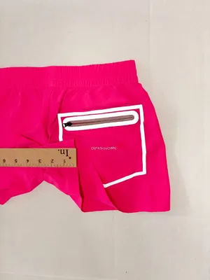Outerknown Active Agility Athletic Shorts - XS - Hot Pink thumbnail 4
