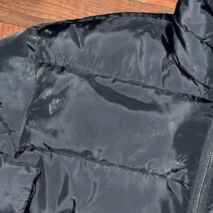 Elegant Black Puffer Jacket for Women cropped adjustable Size XL thumbnail 6
