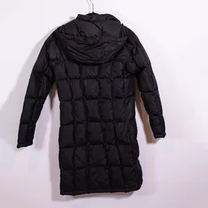 The North Face Women's Quilted Puffer Goose Down Blend Fill Midi Jacket Black S thumbnail 5