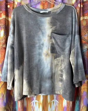 Entro Tie-Dye Short Sleeve Top ✨ thumbnail 1