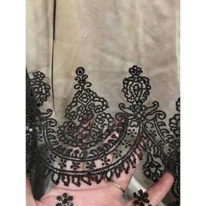 David’s Bridal Black Lace Strapless Tulle Caviar Beading Cocktail Dress Size 4 thumbnail 3