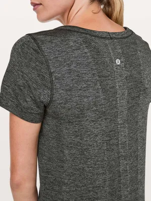 Lululemon Swiftly Tech Short Sleeve Breeze Relaxed Fit Black grey active S 6 M thumbnail 5