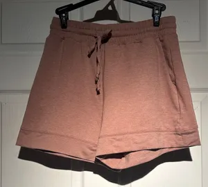 Comfy Women's Athletic Shorts in Brown thumbnail 1