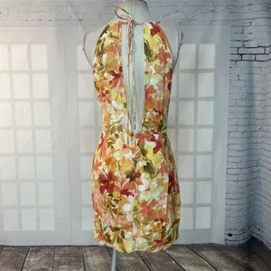 Significant Other Chiara Dress - Watercolor Floral Open Back Dress Size 8 thumbnail 9