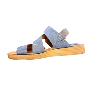 Eurosoft Nadine Blue Comfort Footbed Slingback Modified Sandals Womens Size 8M thumbnail 5