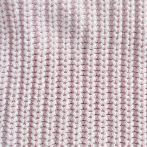 J.Crew Pink Shaker Stitch Mock Neck Cotton Sweater BE159 Medium EUC thumbnail 11