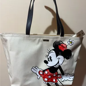 Disney Kate Spade Minnie Mouse Mickey Francis Tote‎ Bag Purse Disney E thumbnail 2