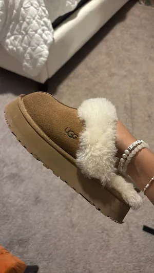 UGG Slippers Platform Disquette Chestnut thumbnail 9