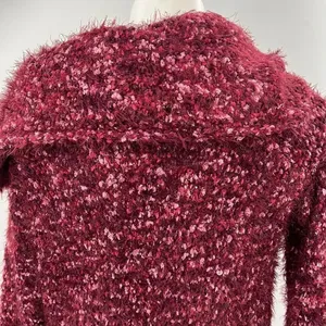 Knox Rose cowl neckline fuzzy warm sweater thumbnail 5