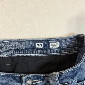 Miss Me Indigo Boot Cut Jeans with Embellished Pockets thumbnail 6
