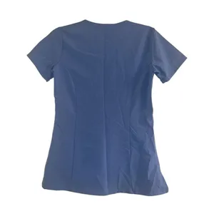 Dickies EDS Essentials Women's V-Neck Ciel Sz XXS Top thumbnail 5