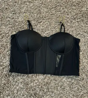 Say What? Mesh crop top thumbnail 3