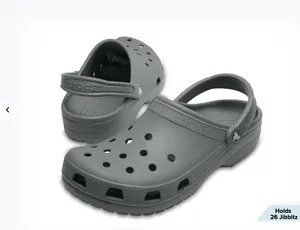 Gray Crocs thumbnail 4