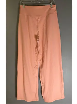 ESOFT Wide Leg Pants High-Waisted Yoga Work Dress Pants Pockets Large NWOT thumbnail 7