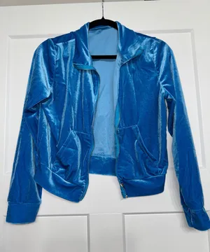 Velvet jacket Blue Size M thumbnail 1
