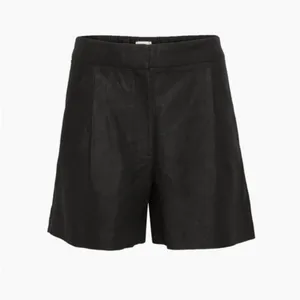 Aritzia x Wilfred Effortless Short Linen High-waisted linen shorts,NWT black 4 thumbnail 2