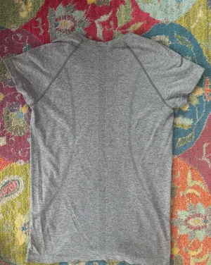 Grey Lululemon Swiftly Tech Short Sleeve 10 thumbnail 2