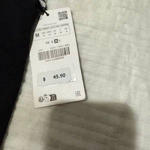 Zara Elegant Black Mini Dress thumbnail 2