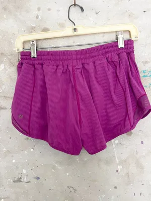 Lululemon Hotty Hot Short II 2.5", Regal Plum thumbnail 4